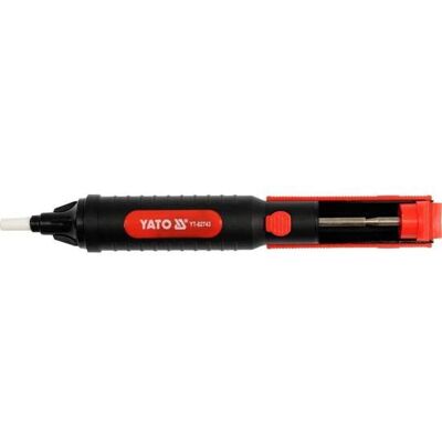 Yato YT-82743 Roter Lötzinnentferner - Zubehör für Lötstationen Yato YT-82743 Roter Lötzinnentferner - Zubehör für Lötstationen