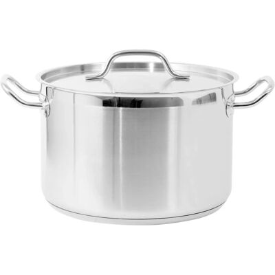 Garnki ze Stali Nierdzewnej YATO 28x18cm 11,1L - Garnek Garnki ze Stali Nierdzewnej YATO 28x18cm 11,1L - Garnek