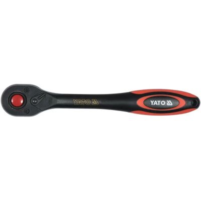 YATO YT-0292 Chiave a cricchetto - 72 denti - Nera - Professionale YATO YT-0292 Chiave a cricchetto - 72 denti - Nera - Professionale