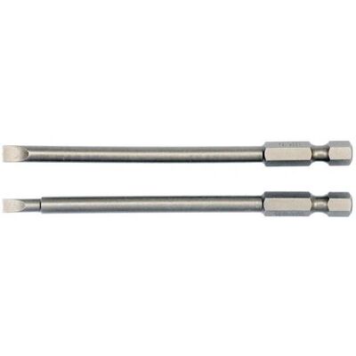 Yato YT-0484 Skruvmejselbitsset - Platt, 4/5mm, 100mm Yato YT-0484 Skruvmejselbitsset - Platt, 4/5mm, 100mm