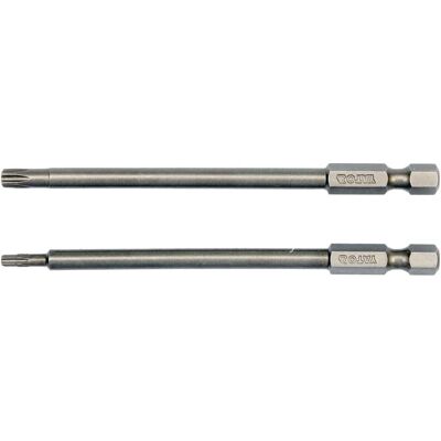 YATO YT-0490 Skruvmejselbits - 2 st - T10 T25 Stål 100mm YATO YT-0490 Skruvmejselbits - 2 st - T10 T25 Stål 100mm