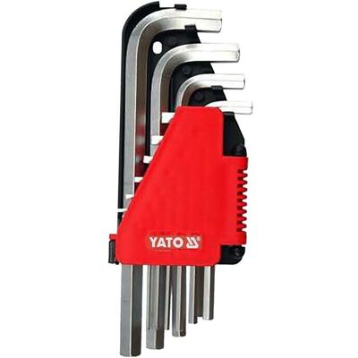 Yato YT-0508 Inbussnyckelsats - Förlängd, 2-12mm Yato YT-0508 Inbussnyckelsats - Förlängd, 2-12mm