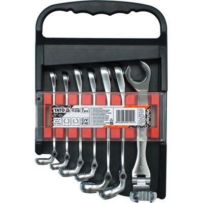 Yato YT-0530 Chrom-Vanadium Doppelringschlüssel-Set - Schraubenschlüssel Yato YT-0530 Chrom-Vanadium Doppelringschlüssel-Set - Schraubenschlüssel