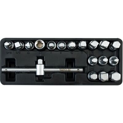 Yato YT-0599 Jeu de clés - 18 pièces Yato YT-0599 Jeu de clés - 18 pièces