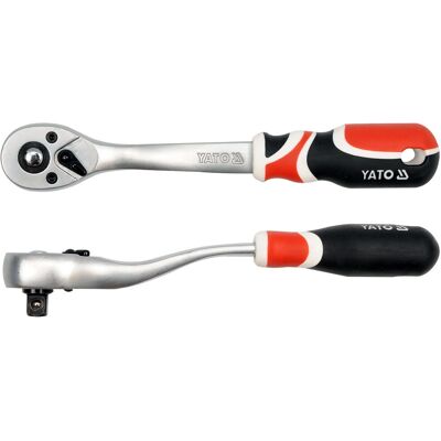 Yato YT-0731 momentnøkkel - 72 tenner, 200mm, Krom-vanadium stål Yato YT-0731 momentnøkkel - 72 tenner, 200mm, Krom-vanadium stål