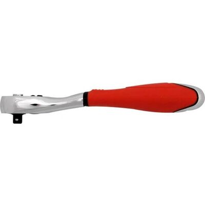 Chave de catraca Yato YT-0733 - Cabo ergonômico - 1/4" - Aço cromo-vanádio Chave de catraca Yato YT-0733 - Cabo ergonômico - 1/4" - Aço cromo-vanádio