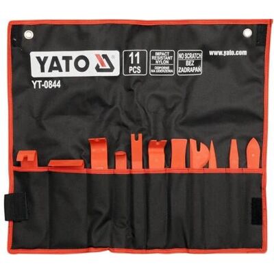 Yato YT-0844 Autokorjaussarja - 11 osainen sisäverhoilunpoistotyökalu Yato YT-0844 Autokorjaussarja - 11 osainen sisäverhoilunpoistotyökalu