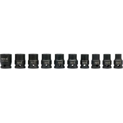 Yato YT-1025 iskuporakoneiden setti - Impact Socket Set Yato YT-1025 iskuporakoneiden setti - Impact Socket Set