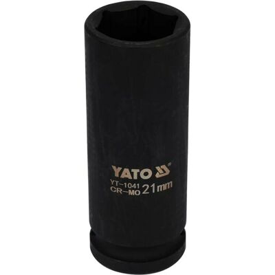 YATO YT-1041 Impact Socket - Sechskant, 1/2" 21mm, Tief YATO YT-1041 Impact Socket - Sechskant, 1/2" 21mm, Tief
