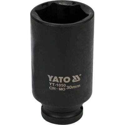 YATO YT-1050 Ensemble de douilles d’impact - Ensemble de douilles, Noir, 30mm - Publicité YATO YT-1050 Ensemble de douilles d’impact - Ensemble de douilles, Noir, 30mm - Publicité