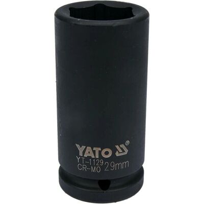 YATO YT-1129 Slagskruvnyckel - 29mm, 3/4" drive, Hexagon, 90mm YATO YT-1129 Slagskruvnyckel - 29mm, 3/4" drive, Hexagon, 90mm
