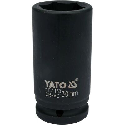 YATO Impact-Schlüssel - 30mm Sechskant, 90mm Länge - Impact Socket YATO Impact-Schlüssel - 30mm Sechskant, 90mm Länge - Impact Socket