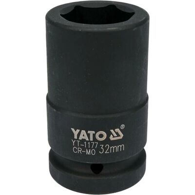 Yato YT-1177 Impact Socket - 6-kant 32mm Yato YT-1177 Impact Socket - 6-kant 32mm