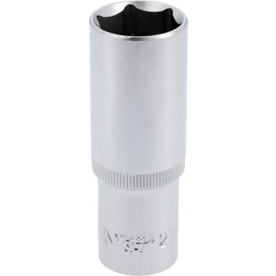 YATO YT-1234 Dopsats - 21 mm Djup 1/2 Tum 6-kant YATO YT-1234 Dopsats - 21 mm Djup 1/2 Tum 6-kant