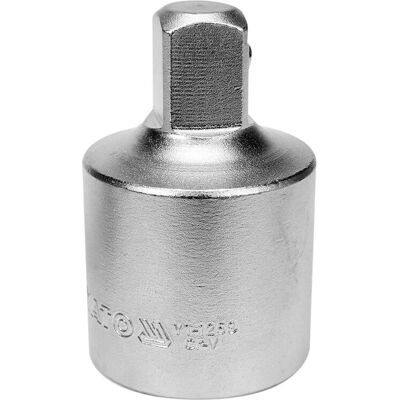 YATO YT-1255 momentnyckeladapter - krom-vanadium stål - 34 mm - 3/8 tum - adapter YATO YT-1255 momentnyckeladapter - krom-vanadium stål - 34 mm - 3/8 tum - adapter
