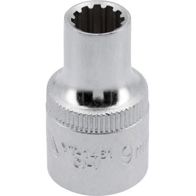 YATO YT-1461 Socket Set - 9mm, 1/2 tum dragning YATO YT-1461 Socket Set - 9mm, 1/2 tum dragning