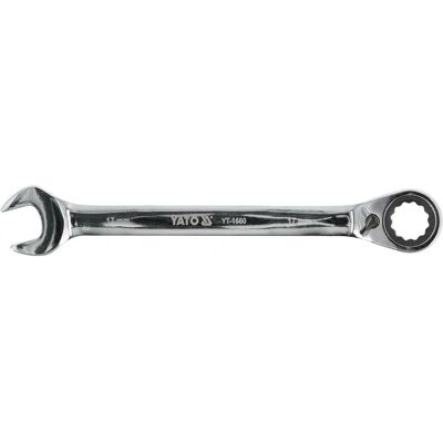 Yato YT-1660 Schraubenschlüssel - Ratschen, 17mm, Chrom Yato YT-1660 Schraubenschlüssel - Ratschen, 17mm, Chrom