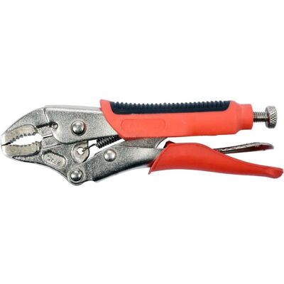 Alicate de trava Yato YT-2153 - Aço CrV, Abertura ajustável, Preto & Vermelho Alicate de trava Yato YT-2153 - Aço CrV, Abertura ajustável, Preto & Vermelho