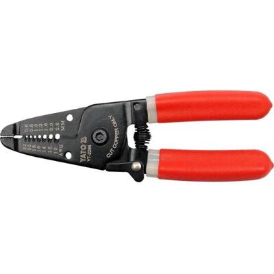 Yato YT-2294 descascador de cabos - diâmetro 2,6mm, AWG 10, pega em PVC Yato YT-2294 descascador de cabos - diâmetro 2,6mm, AWG 10, pega em PVC