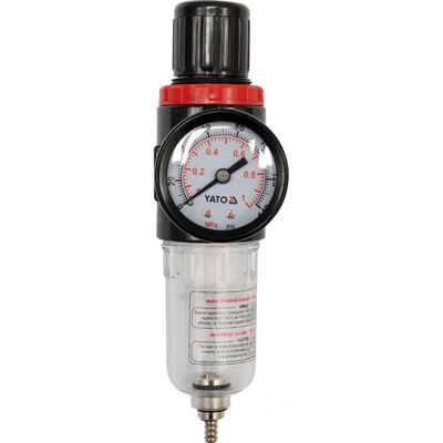Yato YT-2382 Luftkompressor Zubehörset - Druckregler mit Manometer Yato YT-2382 Luftkompressor Zubehörset - Druckregler mit Manometer