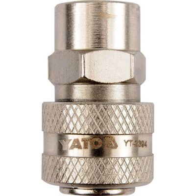 YATO YT-2394 Nickel Stahl Hunn-gjenger - Luft fitting YATO YT-2394 Nickel Stahl Hunn-gjenger - Luft fitting