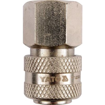 YATO YT-2395 Nickel Stahl Luftanschluss - 1/2" Hunn-gjenger YATO YT-2395 Nickel Stahl Luftanschluss - 1/2" Hunn-gjenger