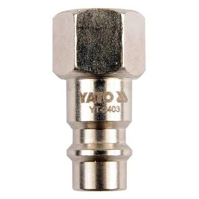 YATO YT-2403 Luftanschluss aus Nickelstahl - 1/4" Gewinde YATO YT-2403 Luftanschluss aus Nickelstahl - 1/4" Gewinde
