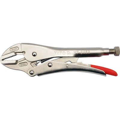 Alicate de trava Yato YT-2453 - Aço CrMo, Vermelho, 25 cm Alicate de trava Yato YT-2453 - Aço CrMo, Vermelho, 25 cm