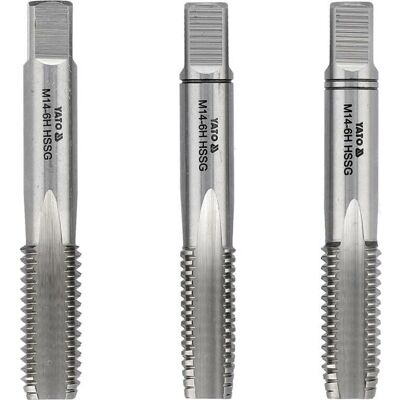 Yato YT-2940 Ferramenta de roscar - M14x2 - 80mm - Aço Rápido - Profissional Yato YT-2940 Ferramenta de roscar - M14x2 - 80mm - Aço Rápido - Profissional