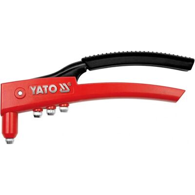 Yato YT-3600 pistola de rebites - Pistola manual de rebites com 2 mandíbulas, 2,4-4,8mm Yato YT-3600 pistola de rebites - Pistola manual de rebites com 2 mandíbulas, 2,4-4,8mm