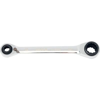 Yato YT-4945 Chave de anel em aço cromo-vanádio aço inoxidável - Chave de anel Yato YT-4945 Chave de anel em aço cromo-vanádio aço inoxidável - Chave de anel