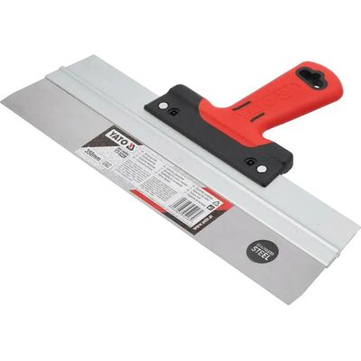Truelle de maçon Yato YT-5228 - Acier inoxydable 350mm - Publicité Truelle de maçon Yato YT-5228 - Acier inoxydable 350mm - Publicité