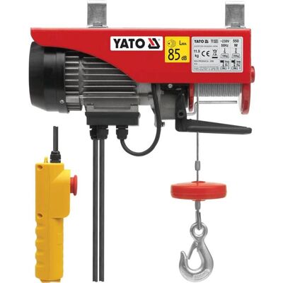 Yato YT-5902 Polipasto eléctrico - 550 W, 12 m, 150 kg Yato YT-5902 Polipasto eléctrico - 550 W, 12 m, 150 kg
