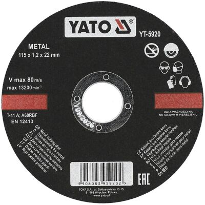 Yato YT-5920 vinkelslipstillbehör - Vinkelslipstillbehör Yato YT-5920 vinkelslipstillbehör - Vinkelslipstillbehör