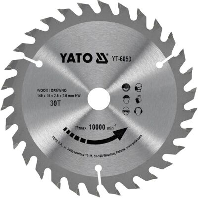 Yato YT-6053 - TCT Holzsägeblatt - Kreissägeblatt Yato YT-6053 - TCT Holzsägeblatt - Kreissägeblatt