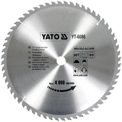Yato YT-6086 Πριόνι με κυκλική λεπίδα - 40cm - Ανθεκτικό & Ακριβές Yato YT-6086 Πριόνι με κυκλική λεπίδα - 40cm - Ανθεκτικό & Ακριβές
