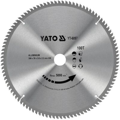 Yato YT-6097 Kreissägeblatt - Aluminium Schneidwerkzeug Yato YT-6097 Kreissägeblatt - Aluminium Schneidwerkzeug