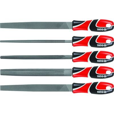 Yato YT-6239 Conjunto de limas - 250 mm, 5 peças Yato YT-6239 Conjunto de limas - 250 mm, 5 peças