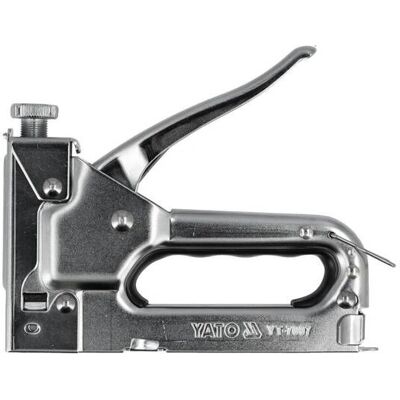 Yato YT-7007 Agrafeuse - Acier, Force réglable, 4-14mm Yato YT-7007 Agrafeuse - Acier, Force réglable, 4-14mm