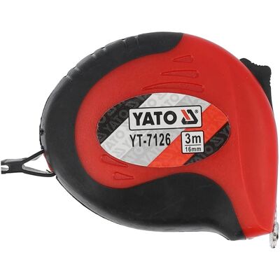 YATO - YT-7126 - 3 m - 16 mm - Måttband YATO - YT-7126 - 3 m - 16 mm - Måttband