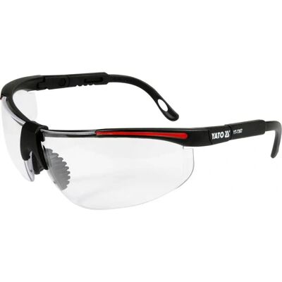 Yato YT-7367 safety eyewear - Durable nylon frame, Clear polycarbonate lens, Adjustable fit - safety eyewear Yato YT-7367 safety eyewear - Durable nylon frame, Clear polycarbonate lens, Adjustable fit - safety eyewear