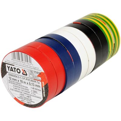 Yato YT-8156 elektrische Isolierband - 12mm x 10m, bunt Yato YT-8156 elektrische Isolierband - 12mm x 10m, bunt