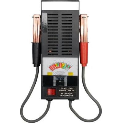 Yato YT-8310 Bateriový Tester - Olověno-ácid, 6V/12V, Černá/Bílá Yato YT-8310 Bateriový Tester - Olověno-ácid, 6V/12V, Černá/Bílá