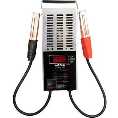 Yato YT-8311 Δοκιμαστής Μπαταρίας - Ανθεκτικός, Φορητός, 12V Yato YT-8311 Δοκιμαστής Μπαταρίας - Ανθεκτικός, Φορητός, 12V