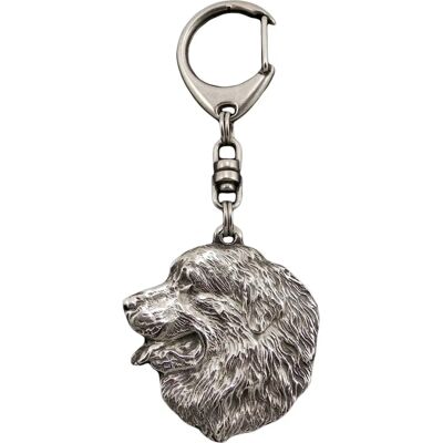 Porte-clés en argent Berner Sennenhund - Accessoire pour chien - Publicité Porte-clés en argent Berner Sennenhund - Accessoire pour chien - Publicité