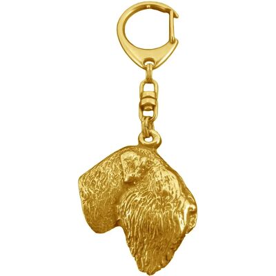 Art-Dog Czarny Ruski Teriér Złoty Breloczek - Akcesorium dla psa - Prezent Art-Dog Czarny Ruski Teriér Złoty Breloczek - Akcesorium dla psa - Prezent