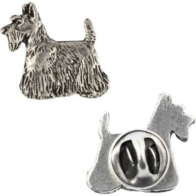 Art-Dog - Scottish Terrier - Argenté - Pin de revers - Publicité Art-Dog - Scottish Terrier - Argenté - Pin de revers - Publicité