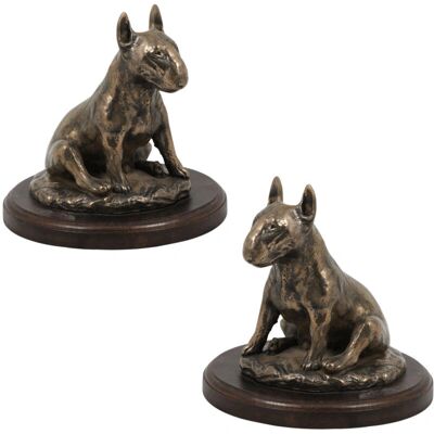 Art-Dog - Bull Terrier V - wygląd brązowy - posąg biurkowy Art-Dog - Bull Terrier V - wygląd brązowy - posąg biurkowy