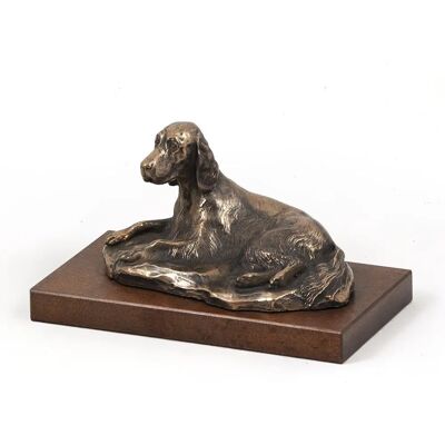 Ręcznie wykonana statuetka psa Setter - Realistyczny wygląd w stylu brązu - Mała dekoracja domu Ręcznie wykonana statuetka psa Setter - Realistyczny wygląd w stylu brązu - Mała dekoracja domu