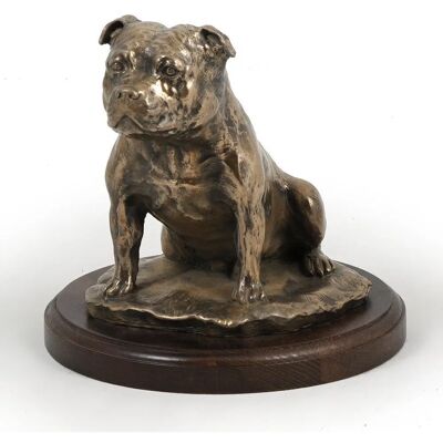 Rzeźba psa Staffy II od Art-Dog - Ręcznie wykonana w Polsce Rzeźba psa Staffy II od Art-Dog - Ręcznie wykonana w Polsce